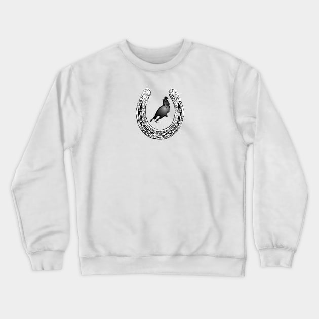 Rodeo Horseshoe Crewneck Sweatshirt by Moses77